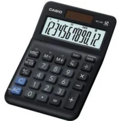 CASIO MS-20F Tischrechner schwarz