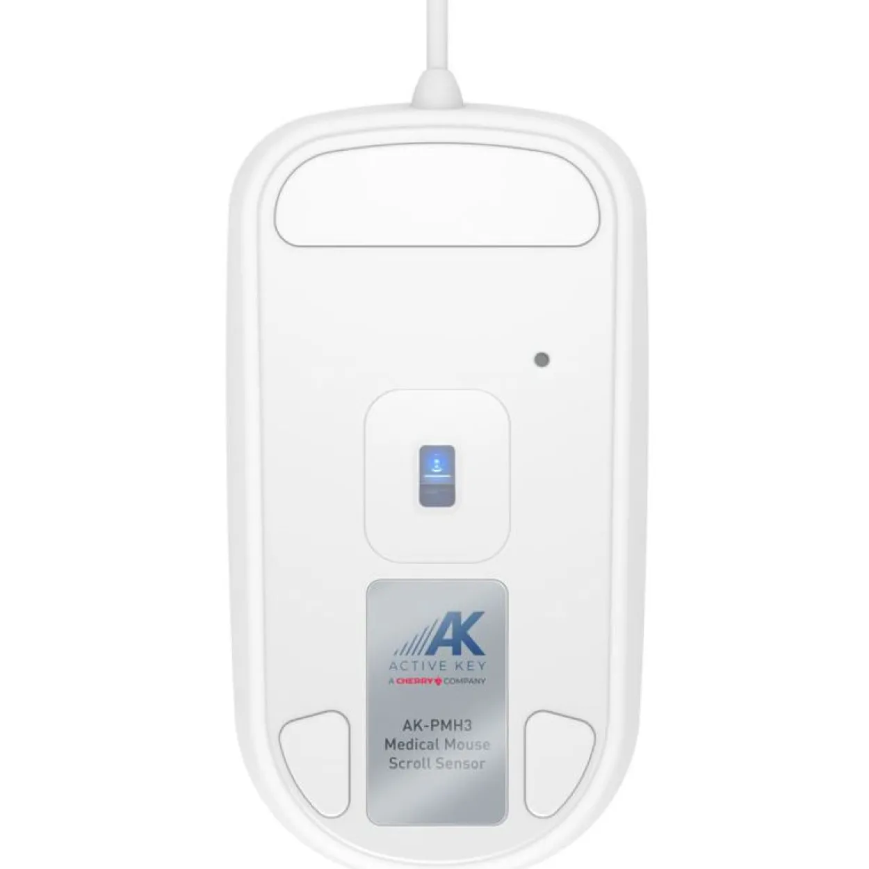 CHERRY AK-PMH3 Medical Mouse Scroll Sensor USB weiß (kabelgebunden)
