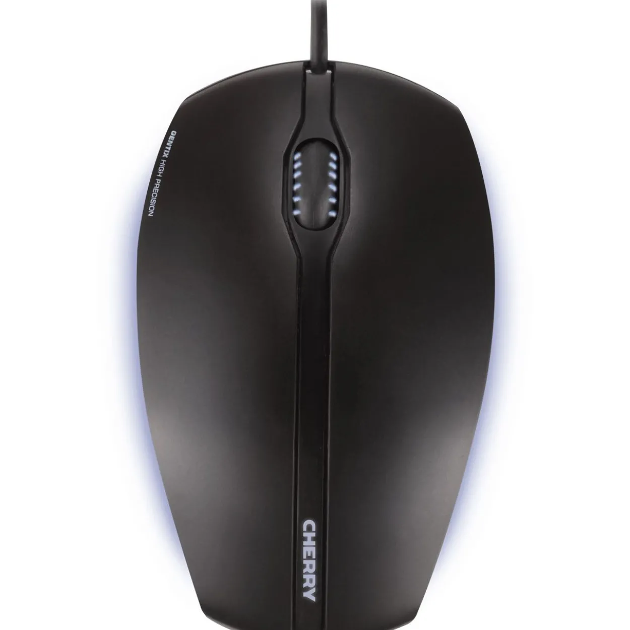 CHERRY GENTIX Corded Optical Illuminated Mouse USB schwarz (kabelgebunden)