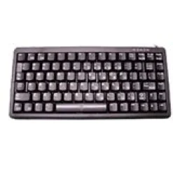 CHERRY G84-4100LCMDE-2 PS/2 & USB Deutsch schwarz (kabelgebunden)