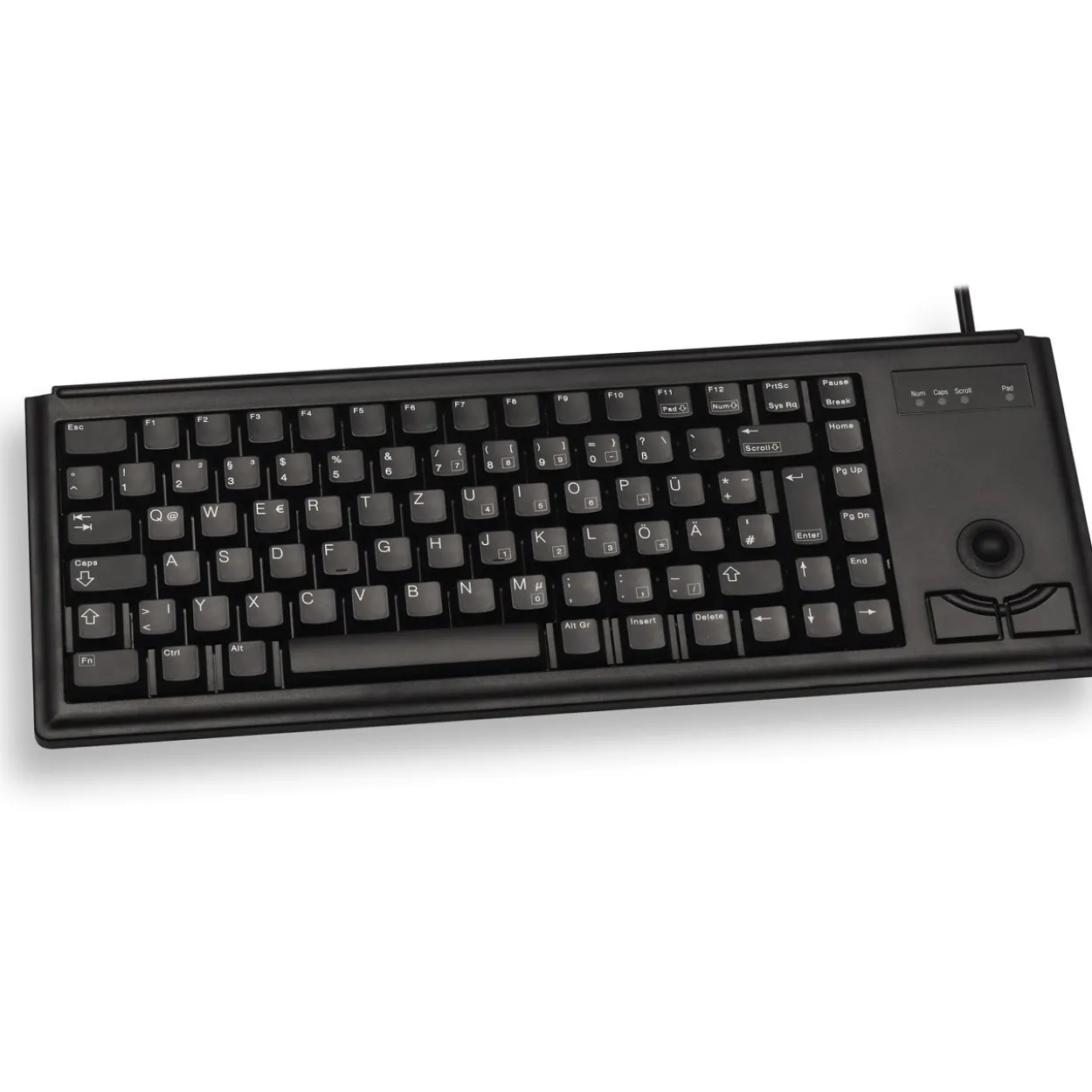 CHERRY G84-4400LPBDE-2 CHERRY ML PS/2 Deutsch schwarz (kabelgebunden)