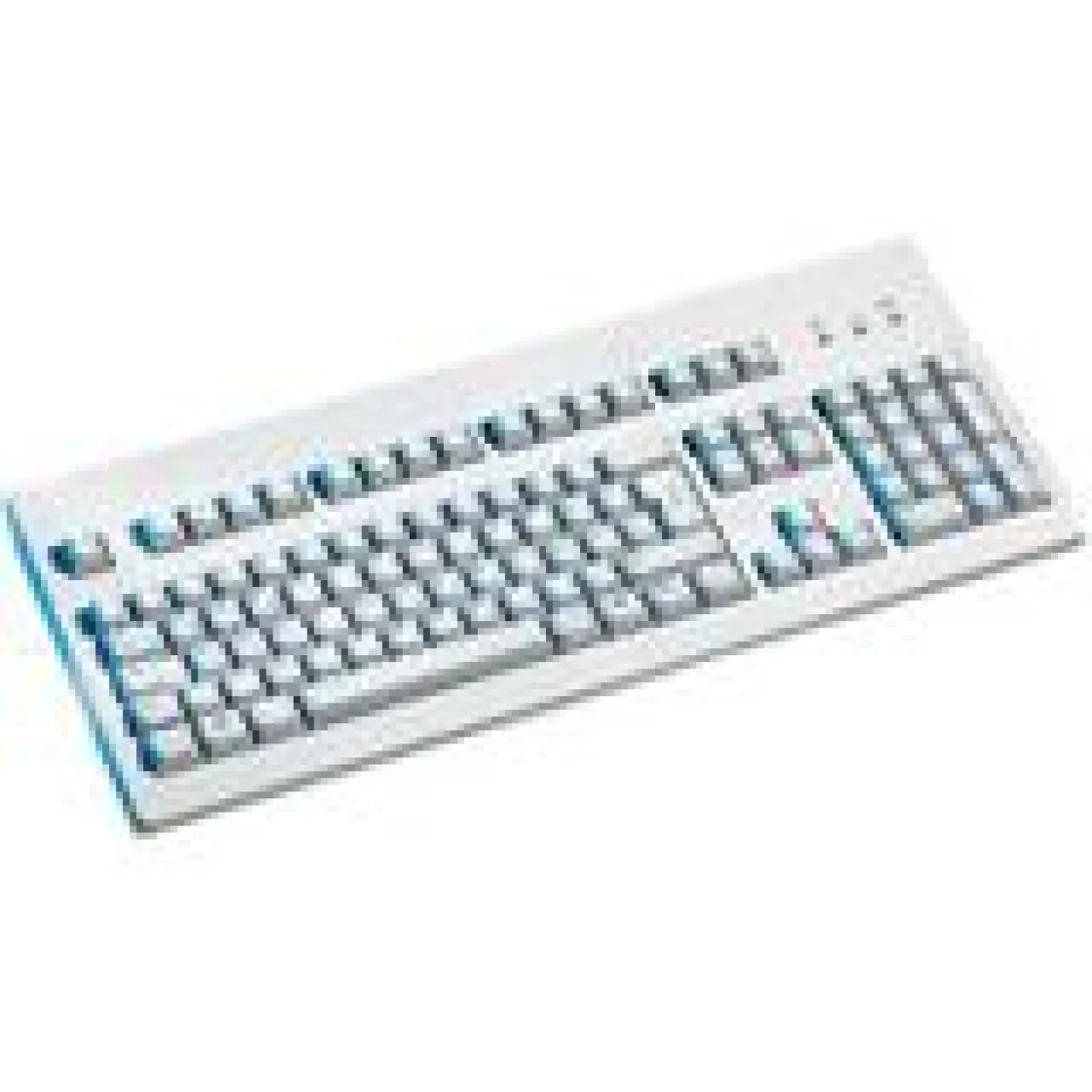 CHERRY G80-3000LPCDE-0 PS/2 & USB Deutsch weiß (kabelgebunden)