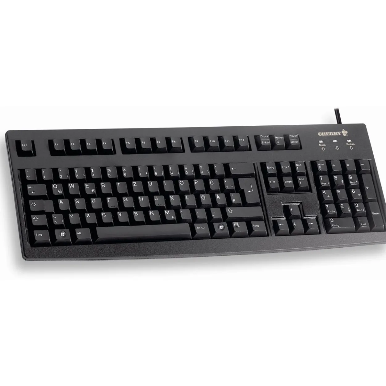 CHERRY G83-6105LUNDE-2 USB Deutsch schwarz (kabelgebunden)