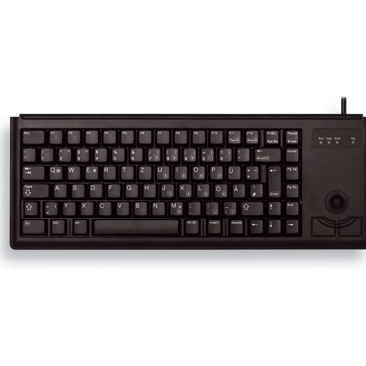 CHERRY G84-4400 USB Englisch (US) schwarz (kabelgebunden)
