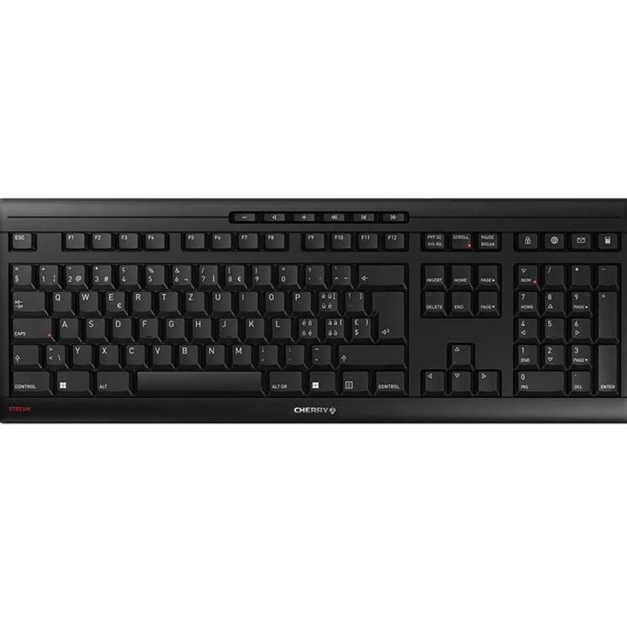 CHERRY JK-8550CH-2 2.4 GHz Deutsch (CH) schwarz (kabelgebunden)