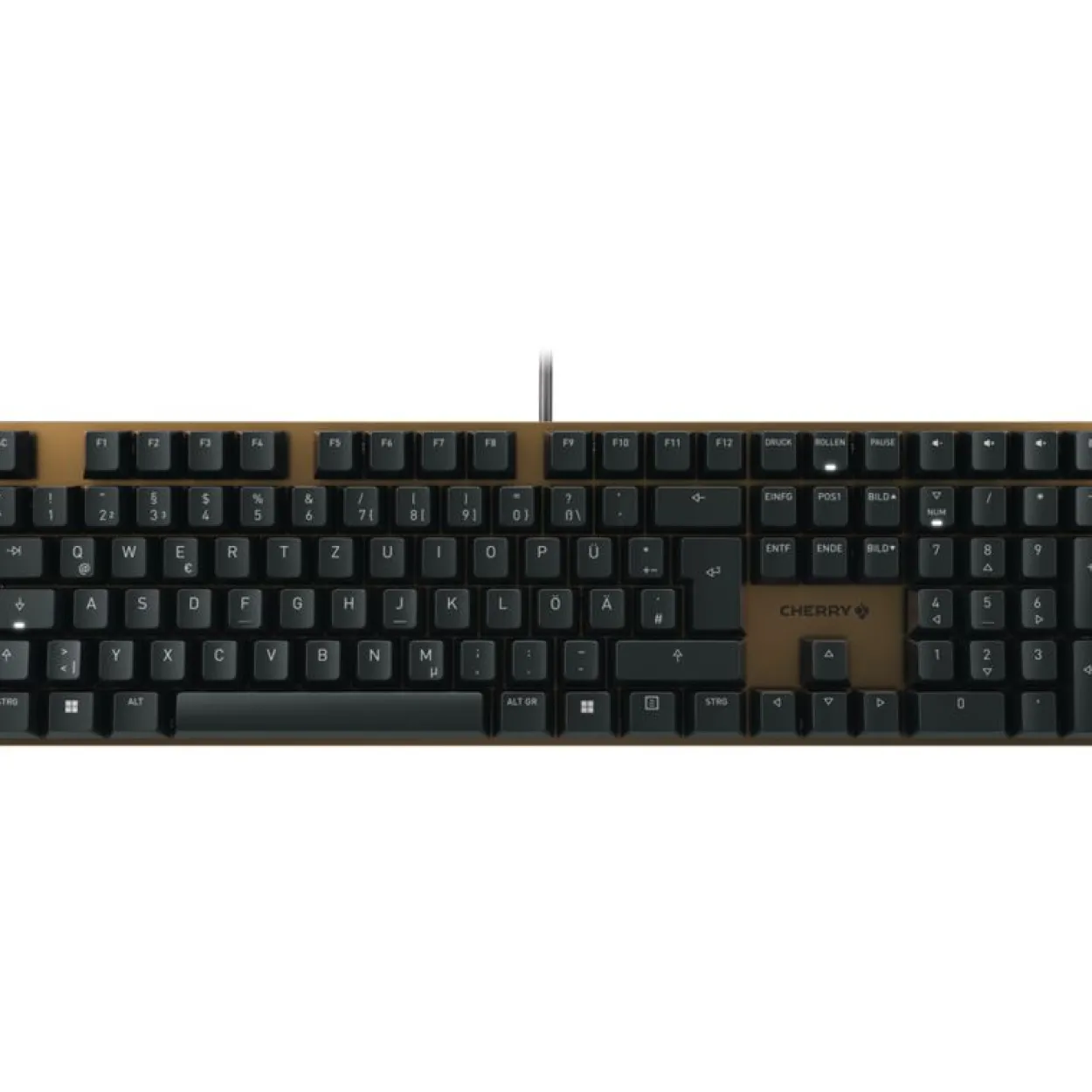 CHERRY KC 200 MX Cherry MX2A Brown USB Deutsch braun (kabelgebunden)