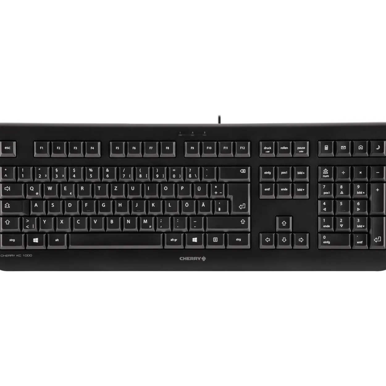 CHERRY KC 1000 USB Englisch schwarz (kabelgebunden)