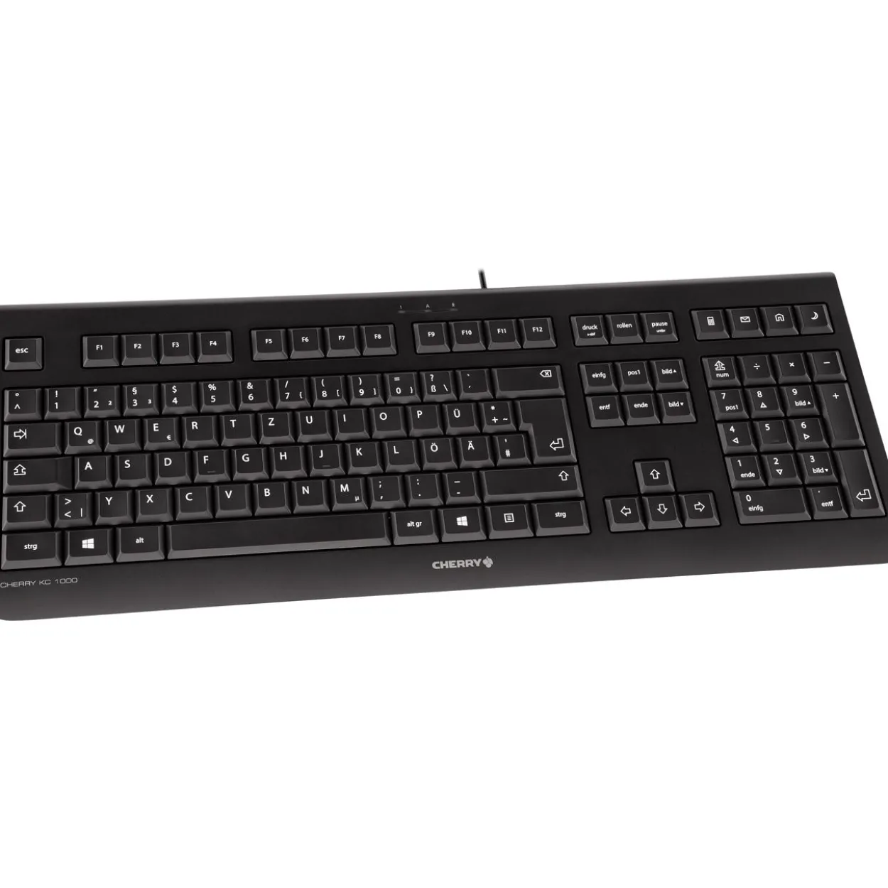 CHERRY KC 1000 USB Englisch schwarz (kabelgebunden)