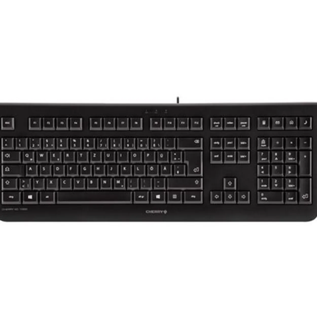 CHERRY KC 1000 USB Schweizer Deutsch schwarz (kabelgebunden)