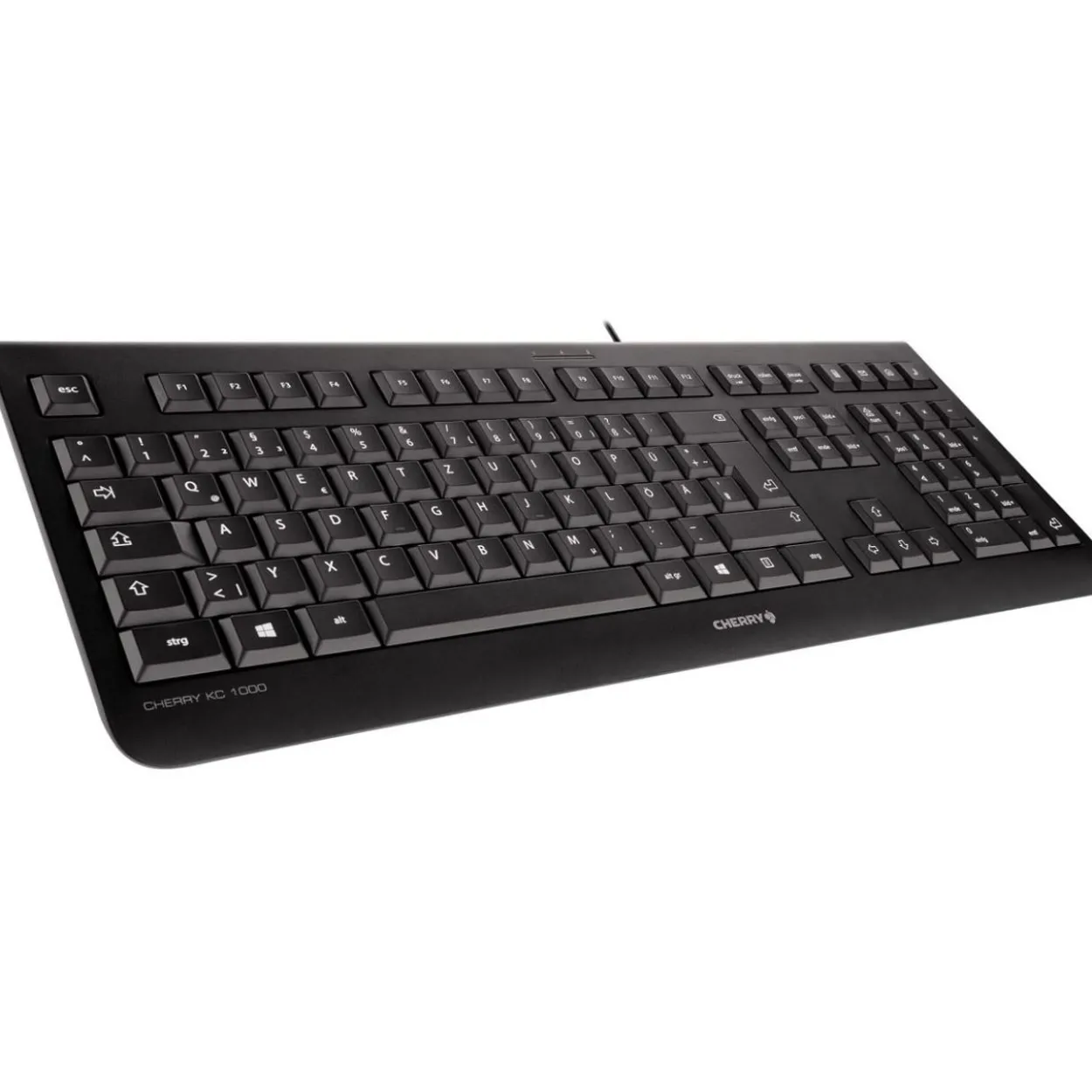 CHERRY KC 1000 USB Ungarisch schwarz (kabelgebunden)
