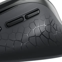 CHERRY MSW Stream Mouse Comfort 2.4 GHz und USB schwarz (kabellos)