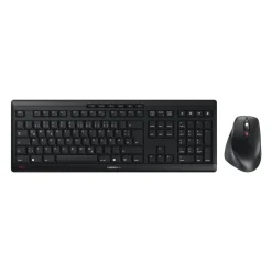 CHERRY Stream Desktop Comfort Deutsch 2.4 GHz und USB schwarz