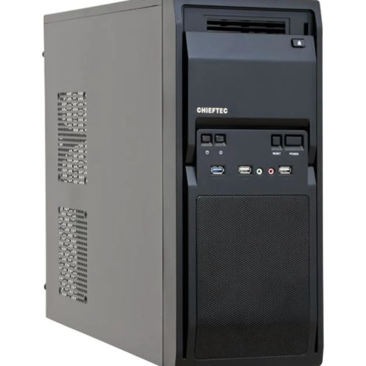 Chieftec Libra LG-01B Midi Tower ohne Netzteil schwarz