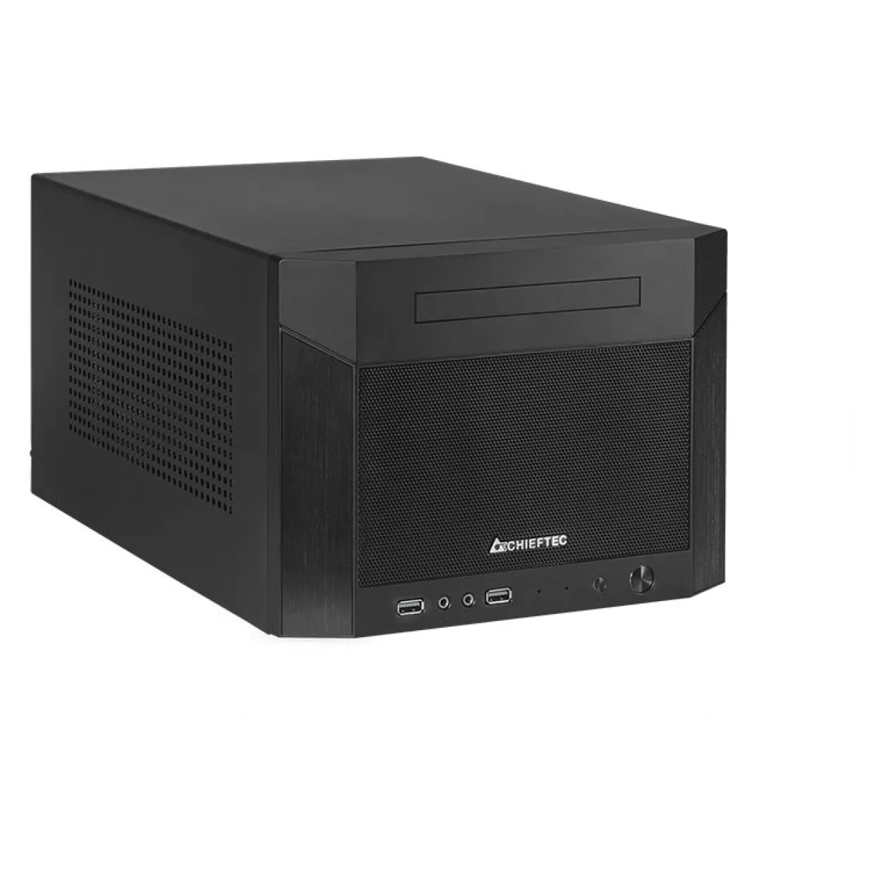 Chieftec Mesh Pro Cube Mini CN-01B Mini Tower ohne Netzteil schwarz
