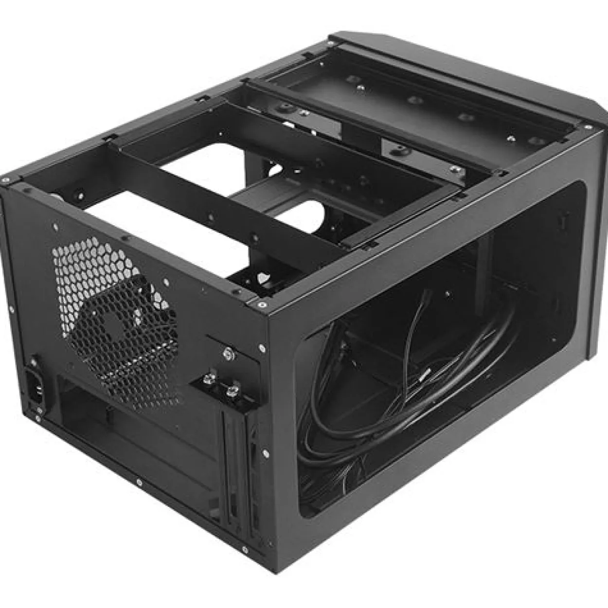 Chieftec Mesh Pro Cube Mini CN-01B Mini Tower ohne Netzteil schwarz