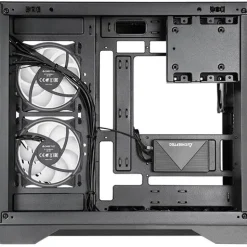 Chieftec Visio Midi Tower ohne Netzteil schwarz