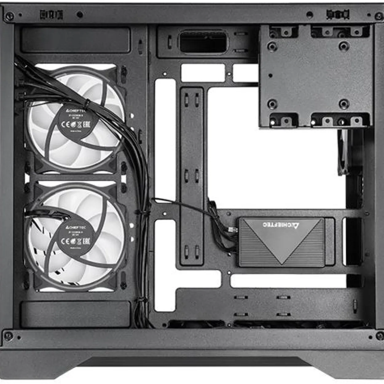 Chieftec Visio Midi Tower ohne Netzteil schwarz