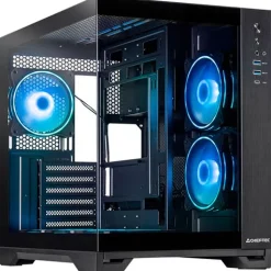 Chieftec Visio Midi Tower ohne Netzteil schwarz