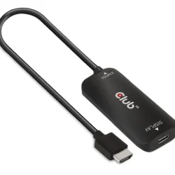 Club3D Adapter HDMI + MicroUSB > USB-C 4K120Hz aktiv St/Bu retail