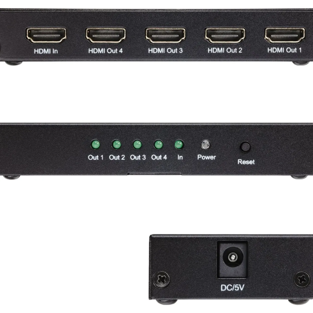 Club 3D HDMI Splitter 1 Eingang -> 4 Ausgänge 4K120Hz UHD retail
