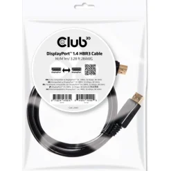 Club 3D Kabel Video DisplayPort 1.4 HBR3 ST/ST 1,0m 28AWG