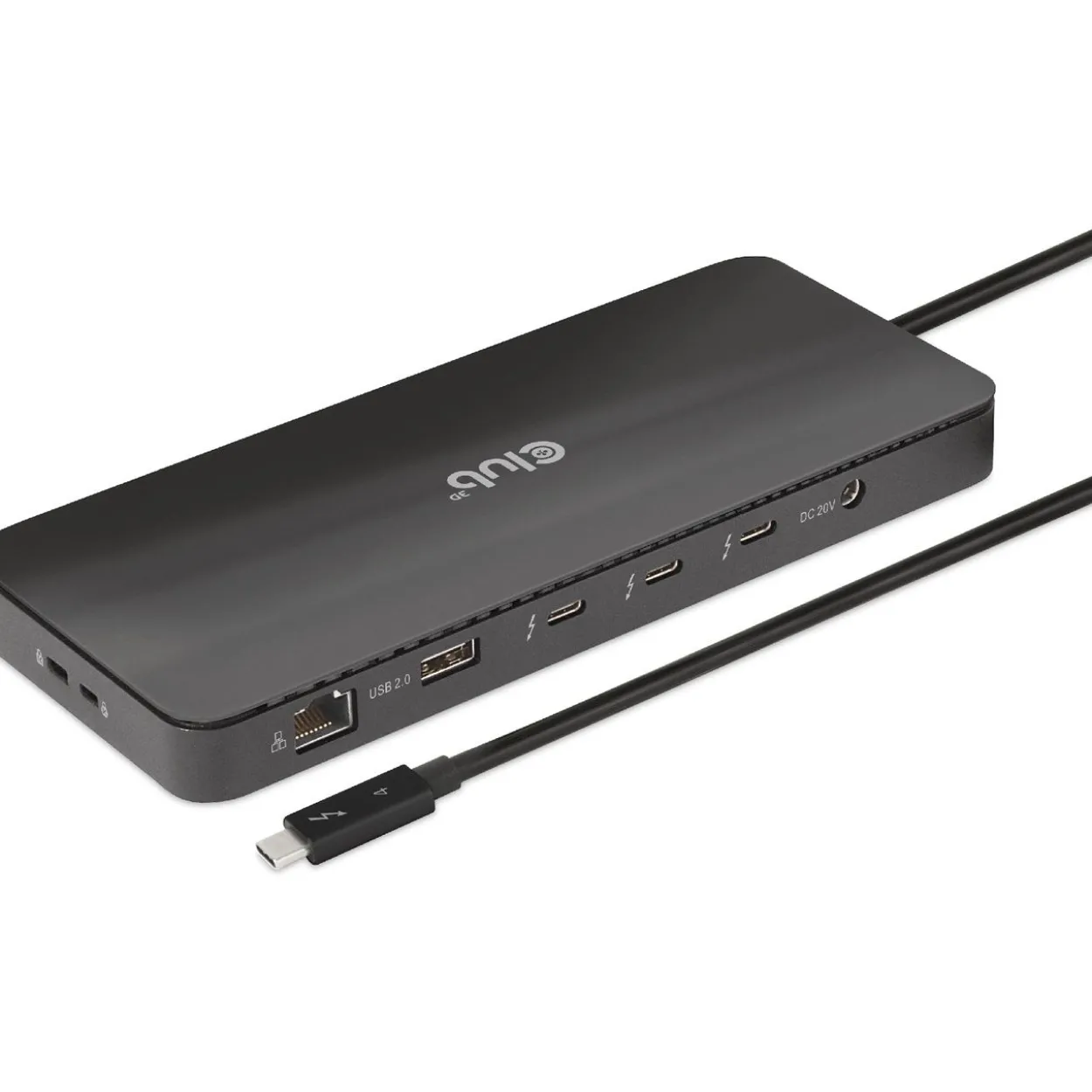 Club3D Thunderbolt4 11-in-1 HUB > 3xThunderbolt/3xUSB St/Bu retail