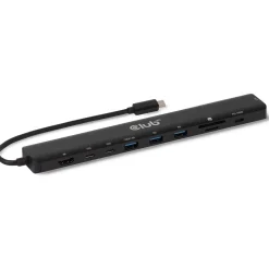 Club 3D USB-C 10in1-HUB >HDMI/3xUSB-C/3xUSB/LAN 8K30Hz PD140W retail