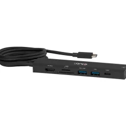 Club3D USB-C 7in1-HUB >HDMI/2xUSB/USB-C/LAN 4K60Hz PD140W retail