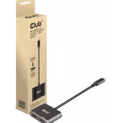 Club3D USB-Hub USB 3.2 Typ C ><noscript><img width=