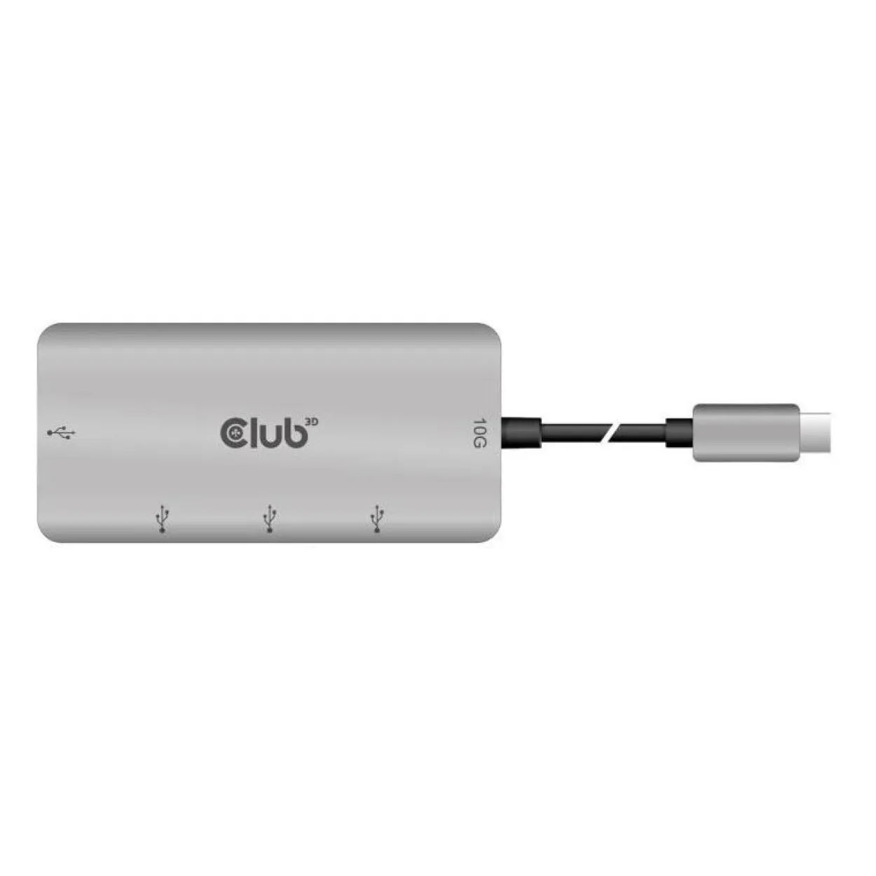 Club 3D USB-Hub USB 3.1 Typ C > 4x USB 3.1 Typ A 10Gbps retail