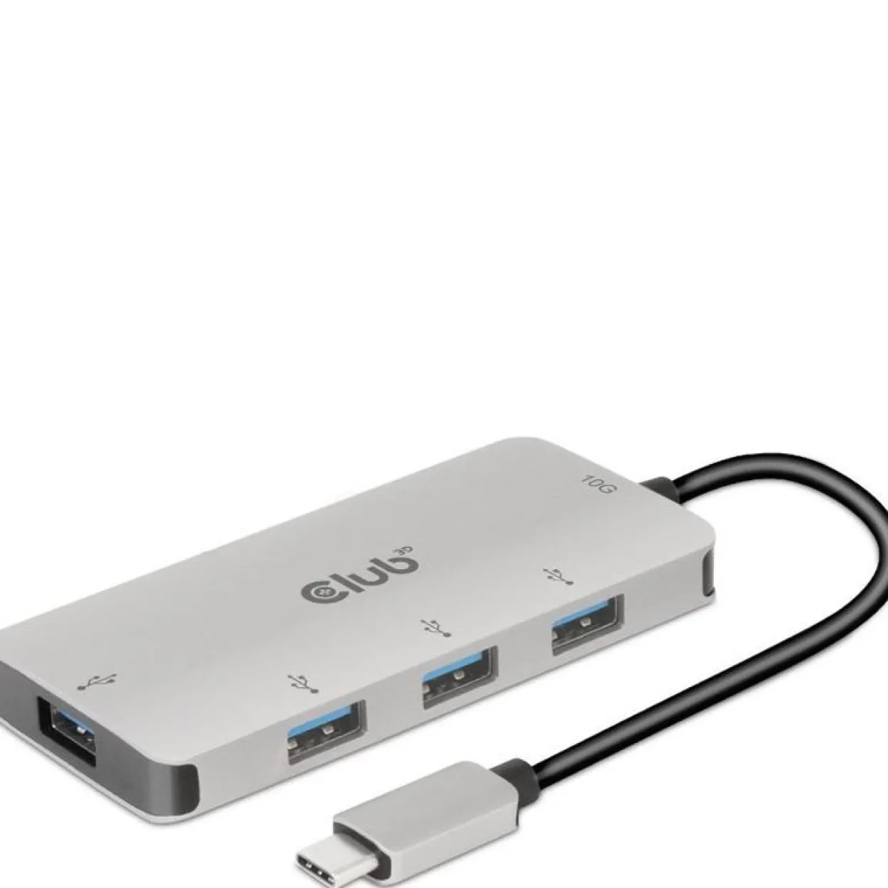 Club 3D USB-Hub USB 3.1 Typ C > 4x USB 3.1 Typ A 10Gbps retail