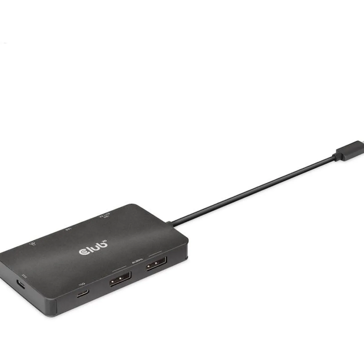 Club 3D USB-7-in1-HUB USB-C > 2xDP/2xUSB/2xUSB-C/RJ45 100W retail