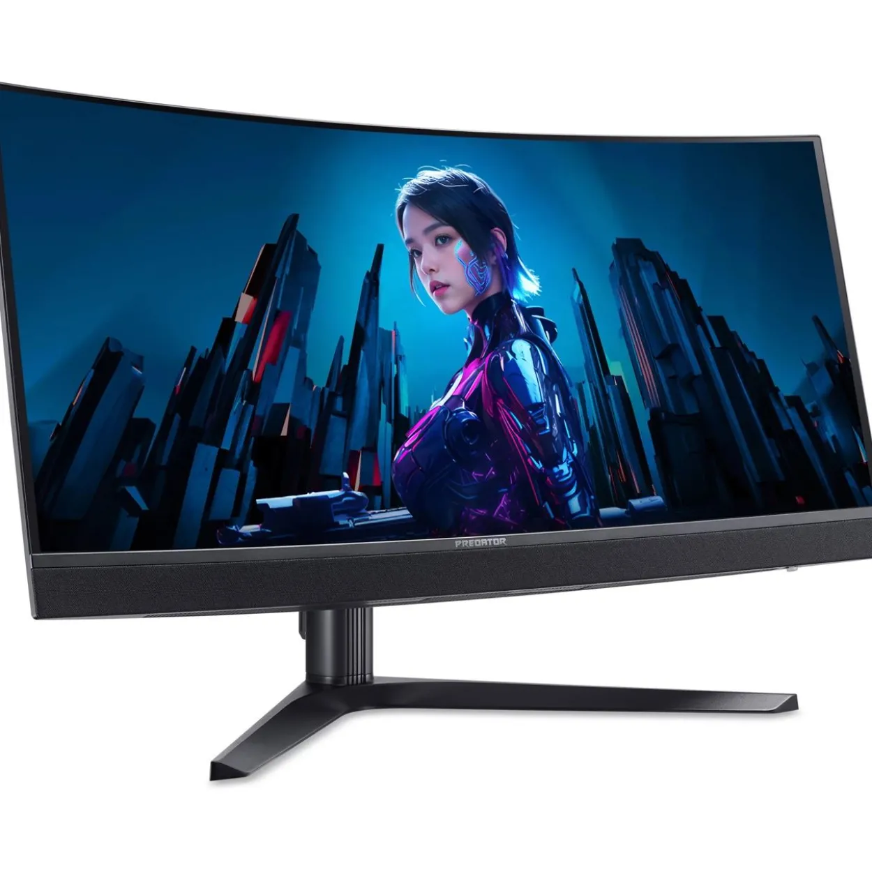 34" (86,36cm) Acer Predator X34F1bmiipphuzx schwarz 3440x1440 1x USB-C mit Displayport / 2xDisplayport 1.4 / 2x HDMI 2.1