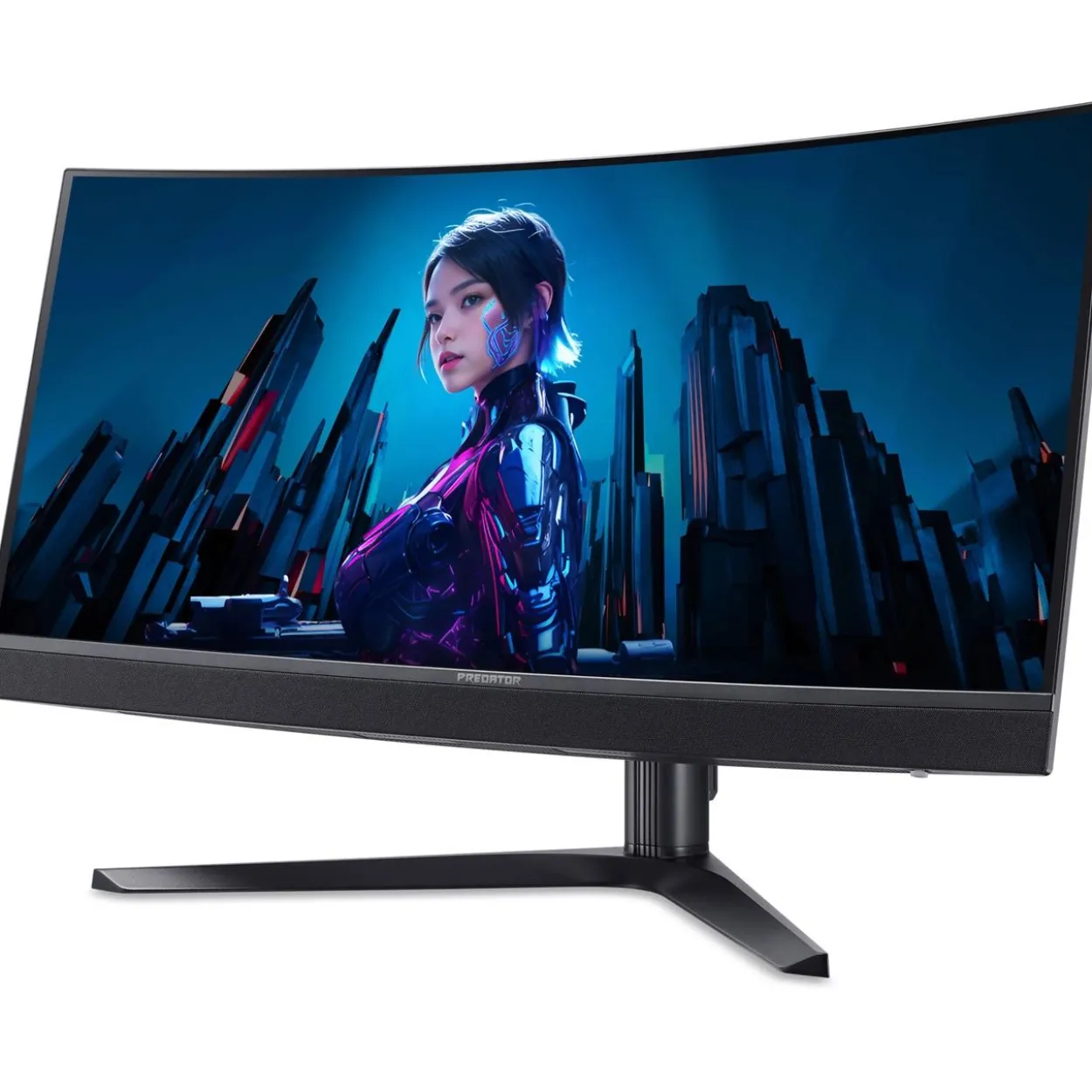 34" (86,36cm) Acer Predator X34F1bmiipphuzx schwarz 3440x1440 1x USB-C mit Displayport / 2xDisplayport 1.4 / 2x HDMI 2.1