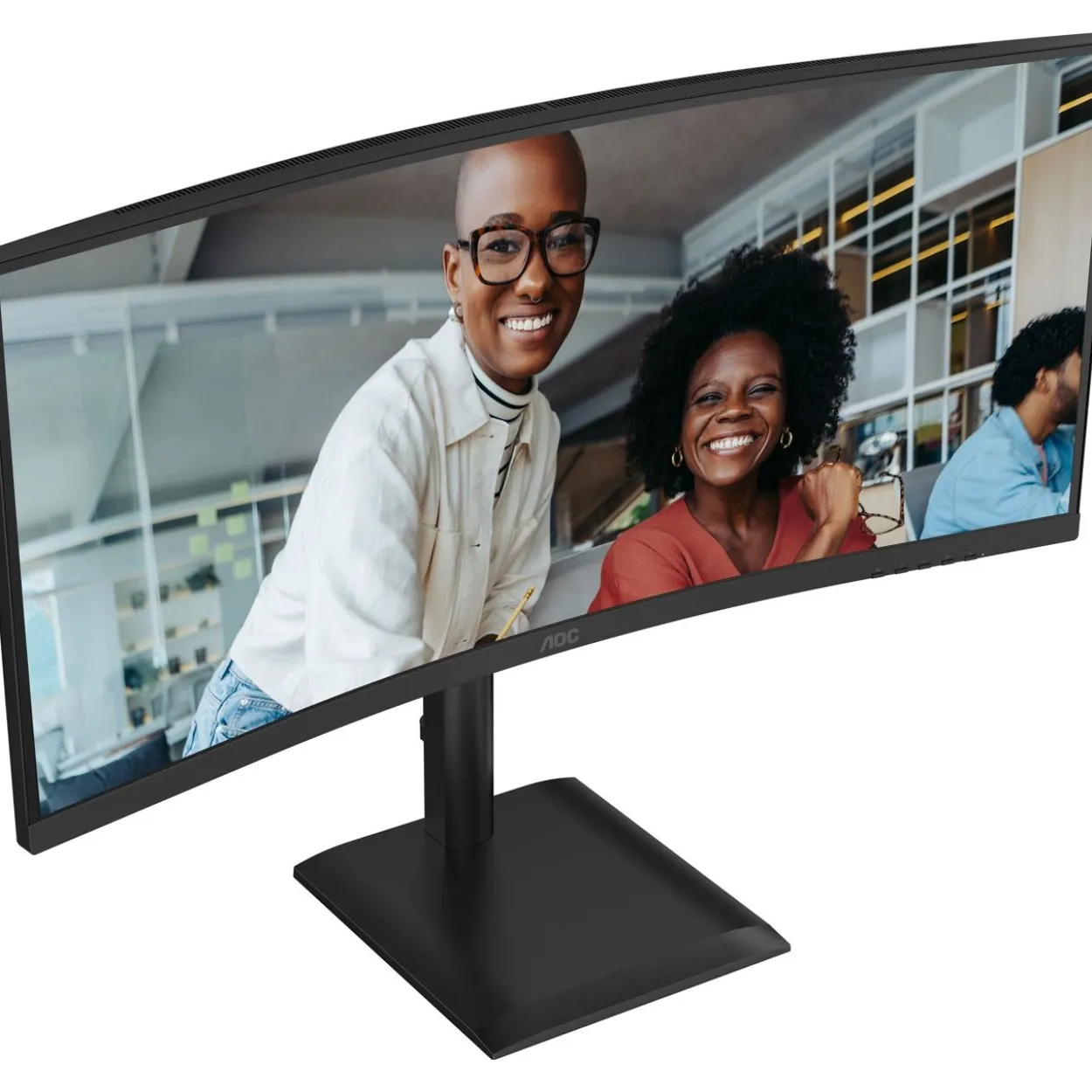 34" (86,36cm) AOC Curved CU34E4CV schwarz 3440x1440 1xDisplayPort 1.4 / 1x USB-C mit Displayport / 2xHDMI 2.0