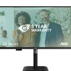 27" (68,58cm) AOC Q27P4CV schwarz 2560x1440 1xDisplayPort 1.4 / 1xHDMI 2.1 / 1x USB-C mit Displayport