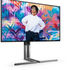 27" (68,58cm) AOC U27U3CV schwarz/silber 3840x2160 1x DisplayPort-Out 1.2 / 1xDisplayPort 1.4 / 2xHDMI 2.0