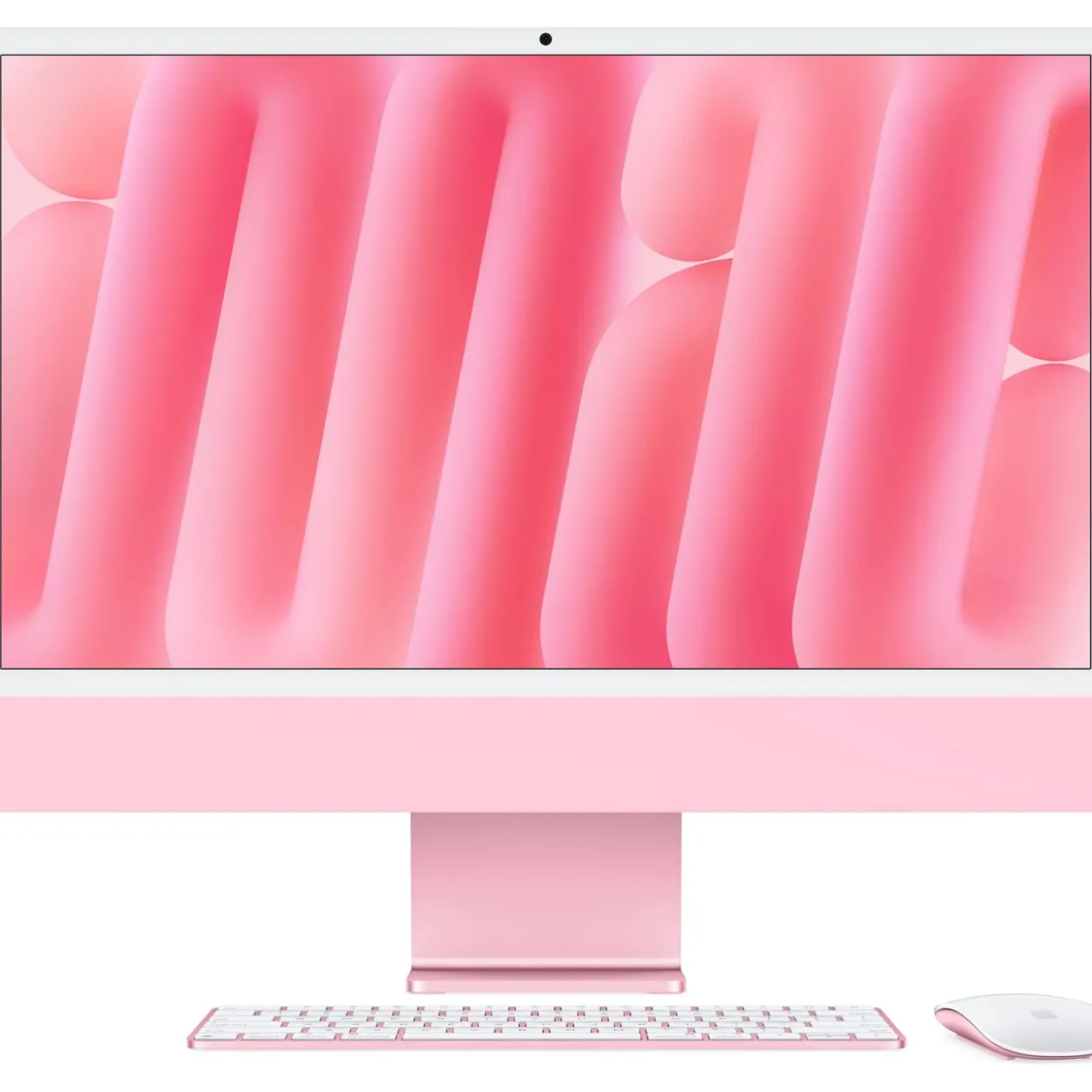 24" (60,96cm) Apple iMac Pink/M4-8C-CPU,8C-GPU/16GB/256GB SSD/Key-Deutsch/MM2