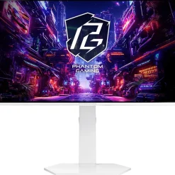 27" (68,58cm) ASRock Phantom Gaming PGO27QSA-W weiss 2560x1440 2xDisplayport 1.4 / 2x HDMI 2.1