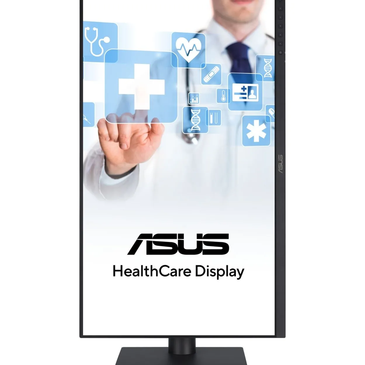 27" (68,58cm) Asus Healthcare Edition HA2741A schwarz 2560x1440 1xDisplayPort 1.4 / 1xUSB-C 3.0 mit DisplayPort 1.4 / 2xDisplayport 1.4