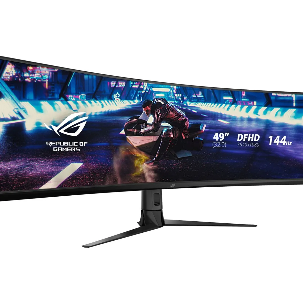 49" (124,46cm) Asus ROG Strix XG49VQ schwarz 3840x1080 1x DisplayPort 1.2 / 2xHDMI 2.0