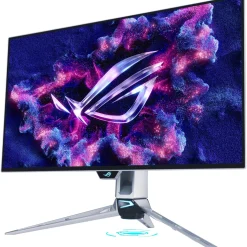 26,5" (67,31cm) Asus ROG Swift OLED PG27AQWP-W schwarz/silber 2560x1440 1x DisplayPort 2.1 / 2x HDMI 2.1