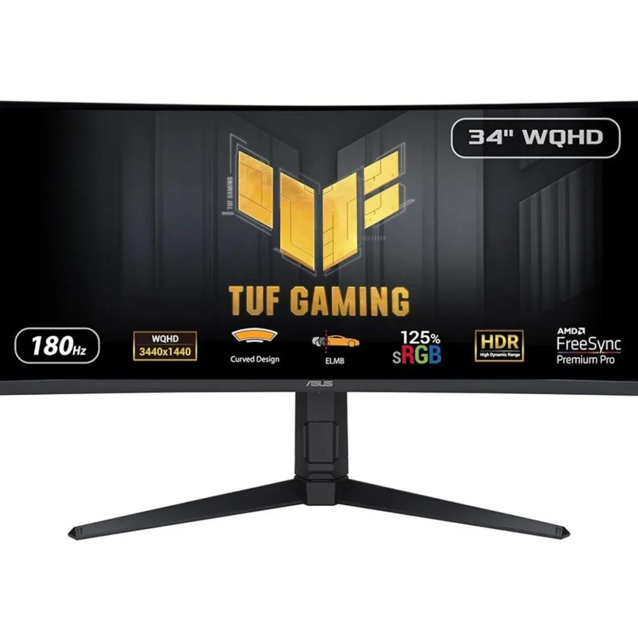 34" (86,36cm) Asus TUF Gaming VG34VQL3A schwarz 3440x1440 2xDisplayport 1.4 / 2xHDMI 2.0