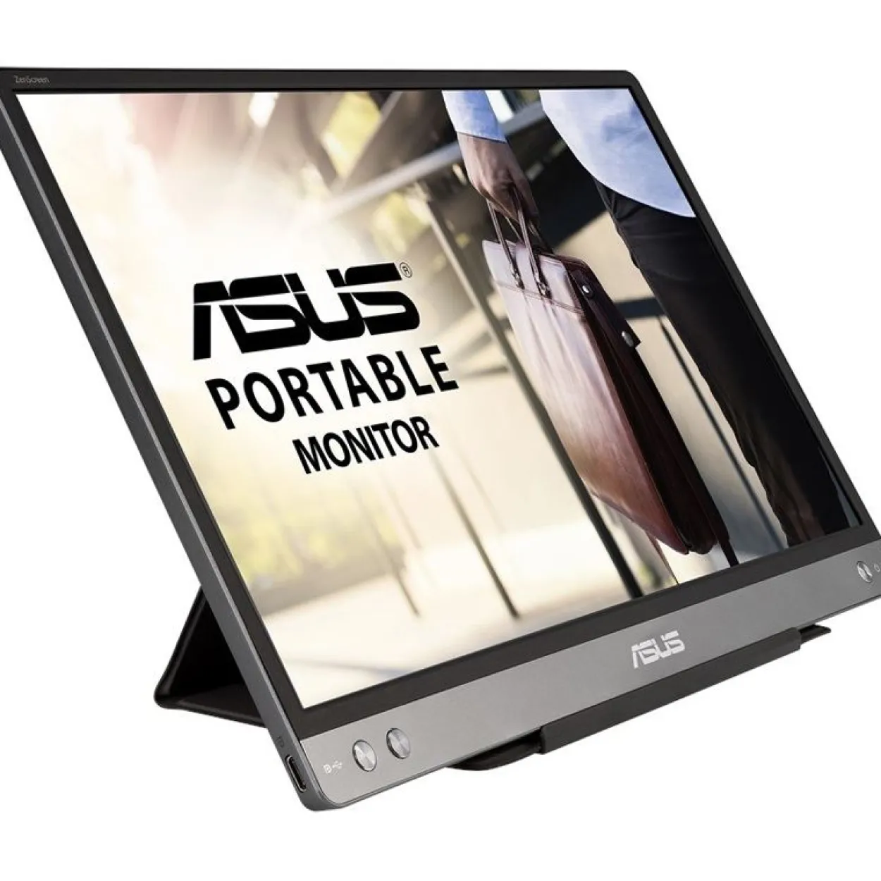 14" (35,56cm) Asus ZenScreen MB14AC anthrazit 1920x1080 1x USB-C mit Displayport