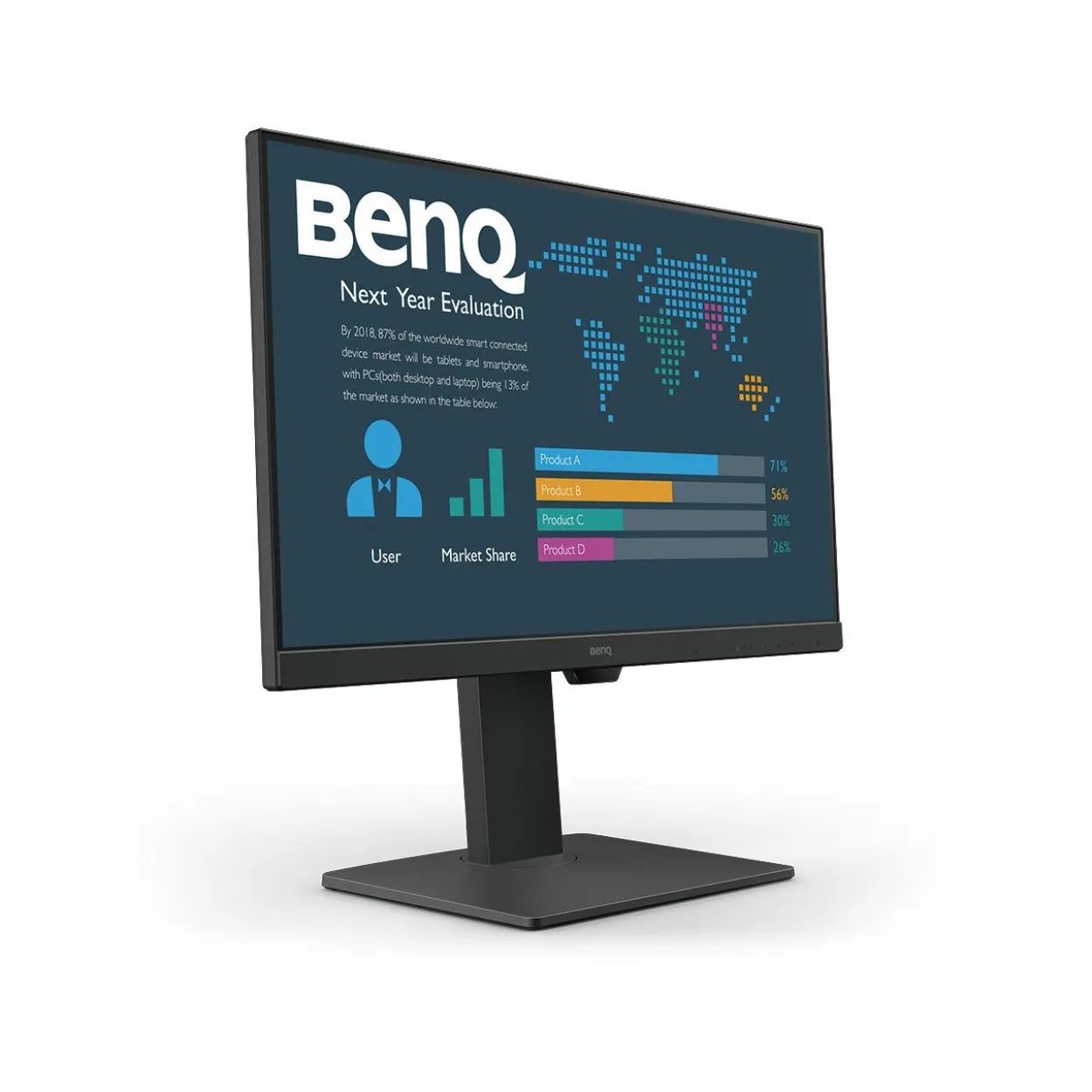 27" (68,58cm) BenQ BL2786TC schwarz 1920x1080 1x DisplayPort 1.2 / 1xHDMI 1.4 / 1x USB-C mit Displayport