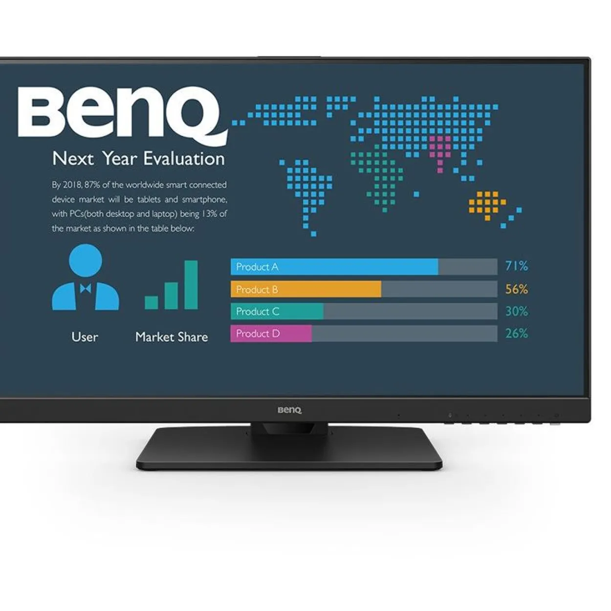 27" (68,58cm) BenQ BL2786TC schwarz 1920x1080 1x DisplayPort 1.2 / 1xHDMI 1.4 / 1x USB-C mit Displayport