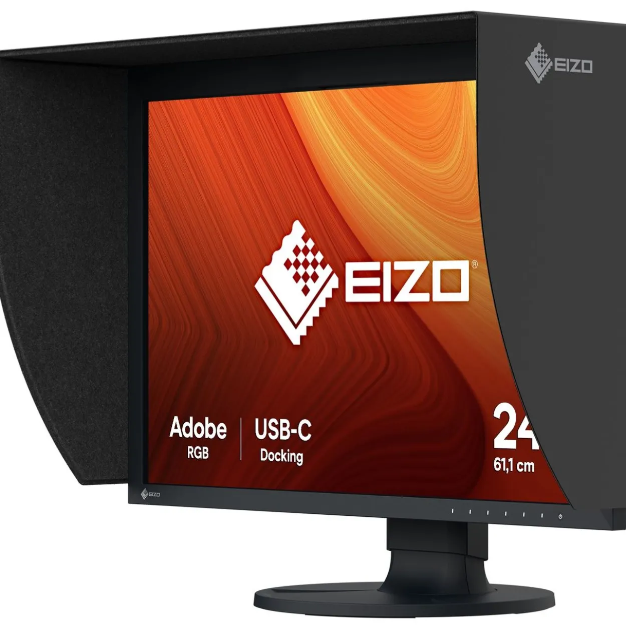 24.1" (61,21cm) EIZO ColorEdge CG2400S schwarz 1920x1200 1xDisplayPort / 1xHDMI / 1x USB-C mit Displayport