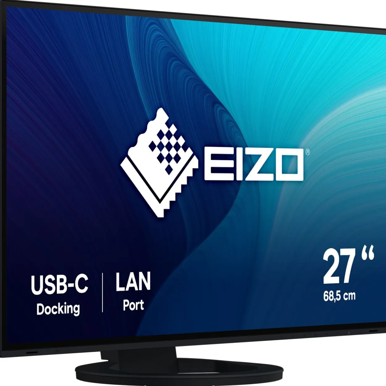 27" (68,58cm) EIZO FlexScan EV2795 schwarz 2560x1440 1x DisplayPort 1.2 / 1xHDMI 1.4 / 2x USB 3.0