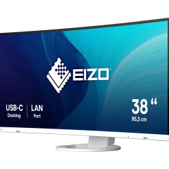 37.5" (95,25cm) EIZO FlexScan EV3895 weiss 3840x1600 1x DisplayPort 1.2 / 2xHDMI 1.4