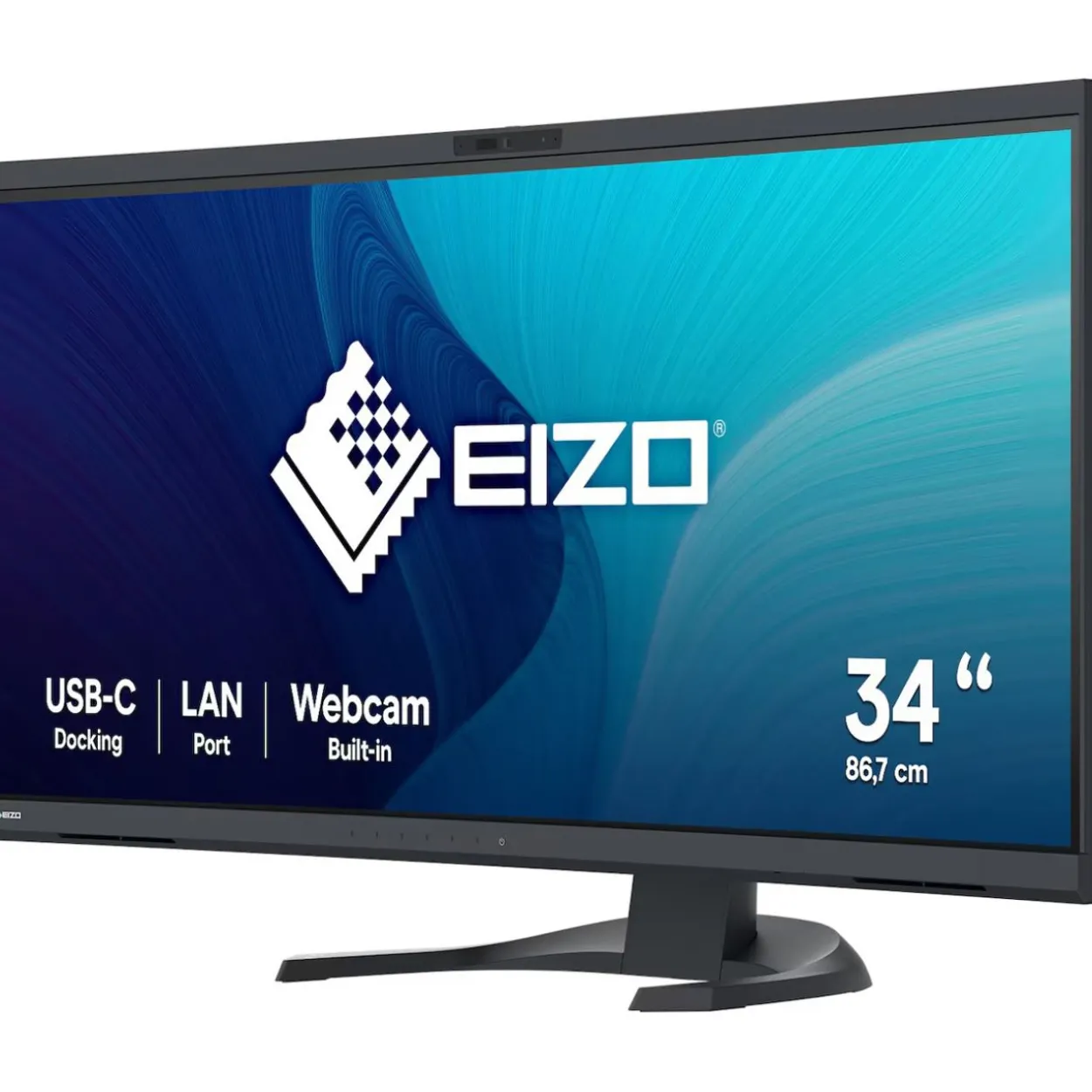 34.1" (86,61cm) EIZO FlexScan EV3450XC schwarz 3440x1440 1xDisplayPort / 1x USB 3.0 / 2xHDMI